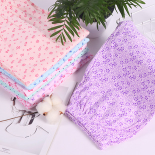 Factory wholesale middle-aged and elderly women's cotton long johns cotton loose warm floral middle-aged and elderly Long Johns