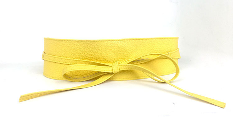 Cinturón ancho decorativo de las mujeres simple todo partido cintura ancha sello accesorios de ropa europea y americana amazon vestido de arco transfronterizo