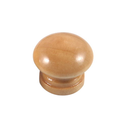 Wholesale solid wood mushroom head drawer door wooden handle round wooden handle single hole furniture wooden handle furniture accessories