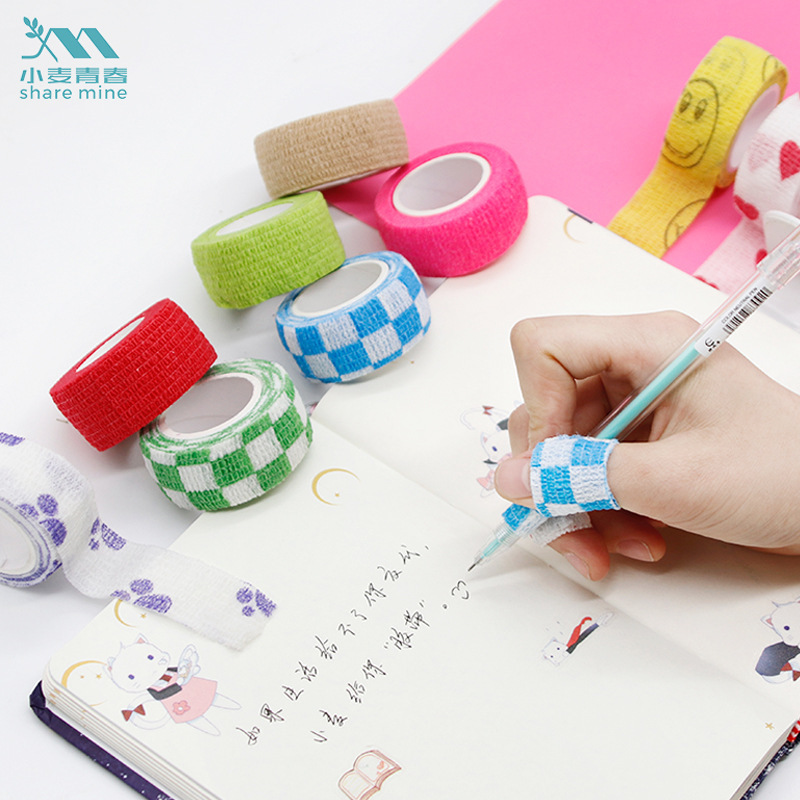 Finger Bandage Student Non-Woven Finger Guard Self-Adhesive Tape Sports Protection Elastic Bandage Factory Direct Sale