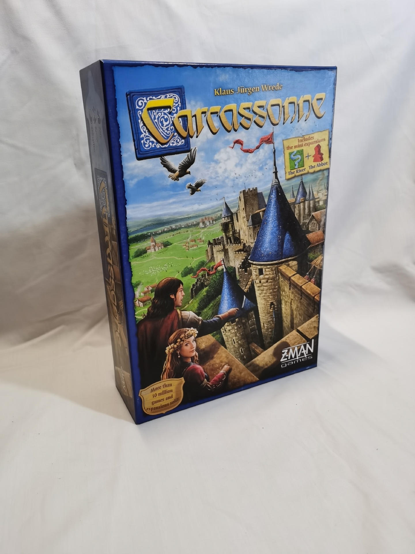 亚马逊直供英文版桌游卡牌Carcassonne Board Game卡尔卡松卡卡颂