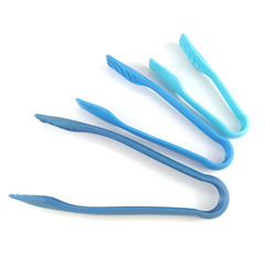 Set of Three-Color Plastic Food Clips with Non-Slip Bread Clips, Salad Clips, and Cake Clips