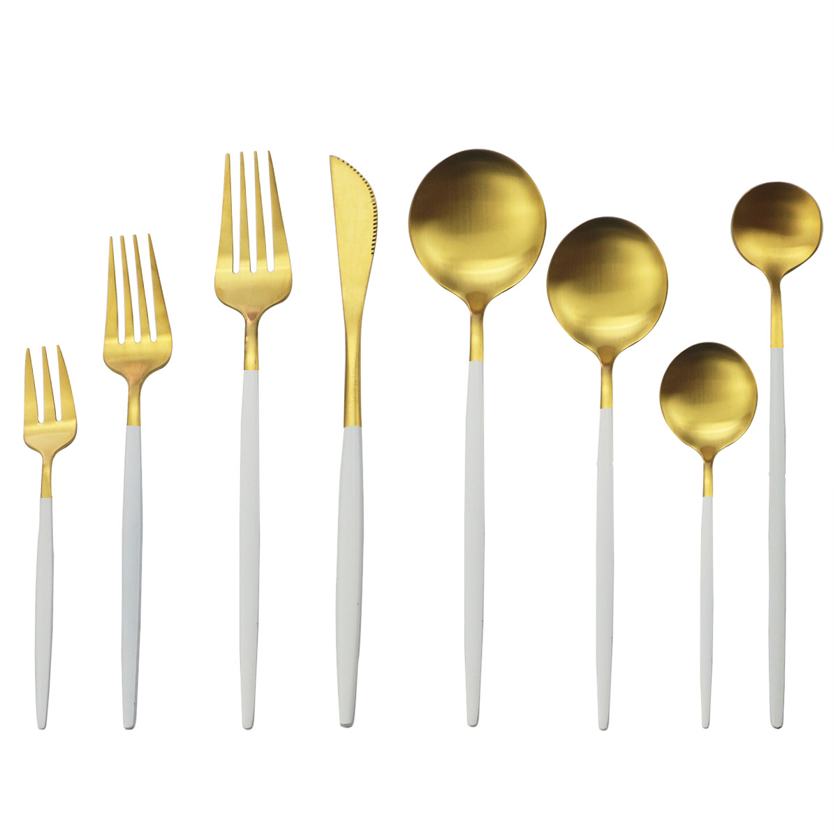 matte tableware stainless steel