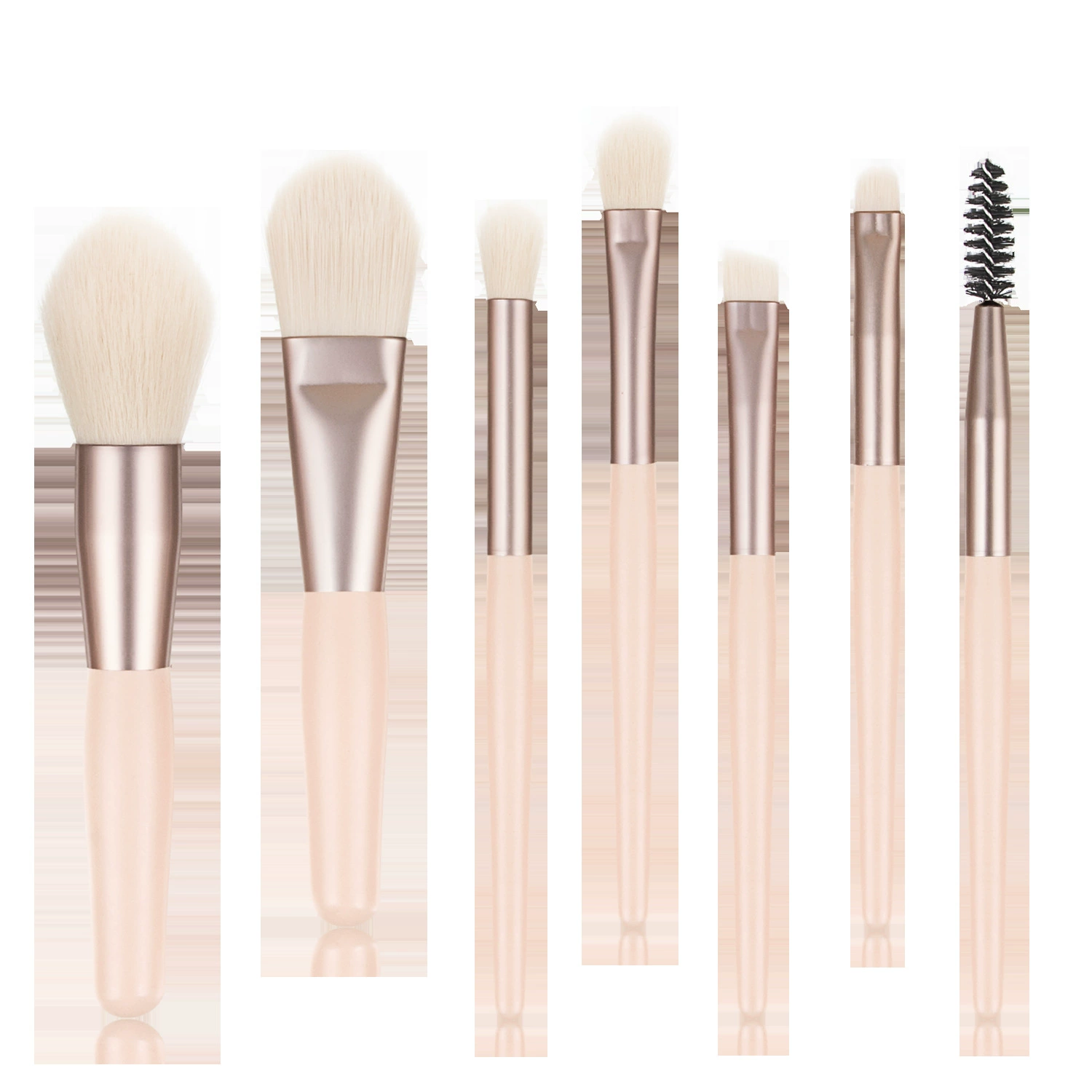 (Cross-border trading), matte plastic small handheld soft brush, 8 pieces