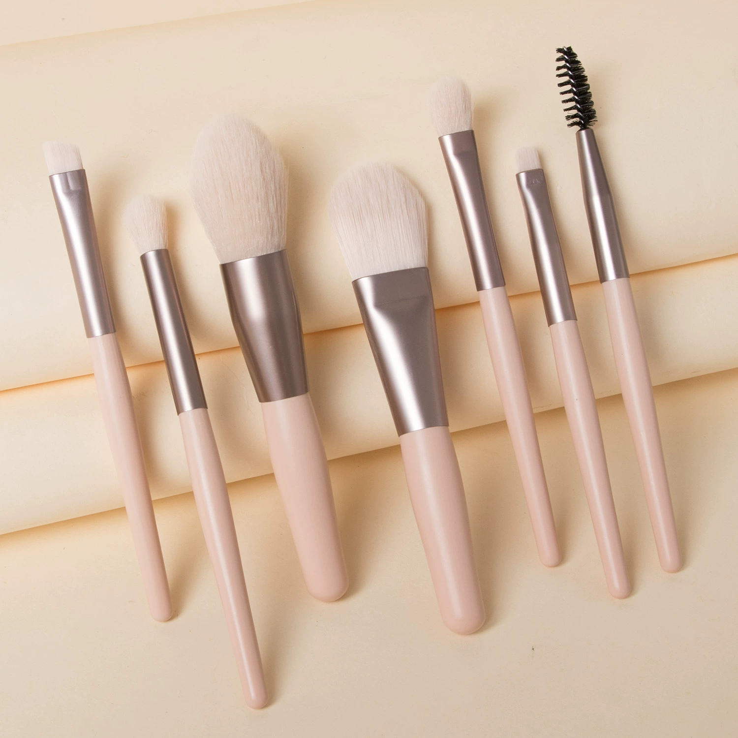 (Cross-border trading), matte plastic small handheld soft brush, 8 pieces