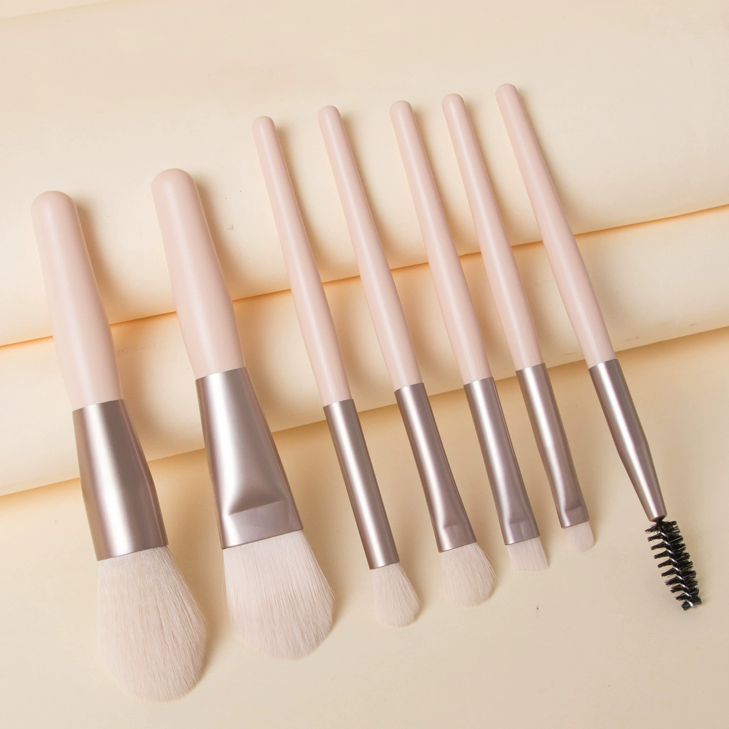 (Cross-border trading), matte plastic small handheld soft brush, 8 pieces