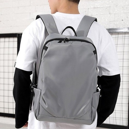 外贸背包2023款大容量电脑包 潮流时尚双肩包USB充电耳机孔旅行包