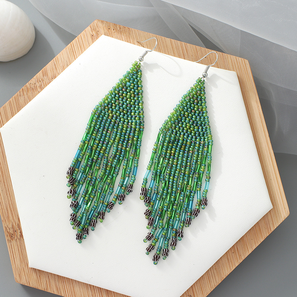 Genuine design earrings handmade