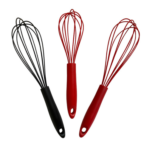 Silicone egg beater manual household egg beater baking cream silicone milk beater egg white mixer wholesale