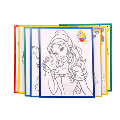 DIY Hand-painted Doodle Art Children's Watercolor Painting Hand-colored Doodle Painting Creative Large Oil and Watercolor Painting