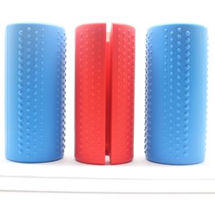 Spot wholesale men and women dumbbell barbell Grip fitness equipment silicone cylindrical protective cover can be a generation of hair