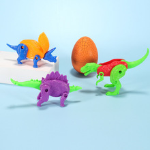 仿真恐龙玩具 变形恐龙蛋 霸王龙 拆装恐龙玩具套装 创意玩具