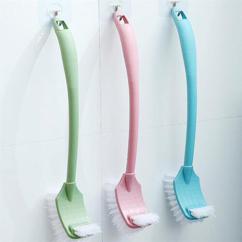 Home bathroom cleaning brush long handle toilet brush toilet brush wall-mounted toilet brush set no dead ends