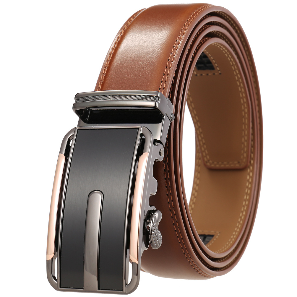 magnetic leather belt