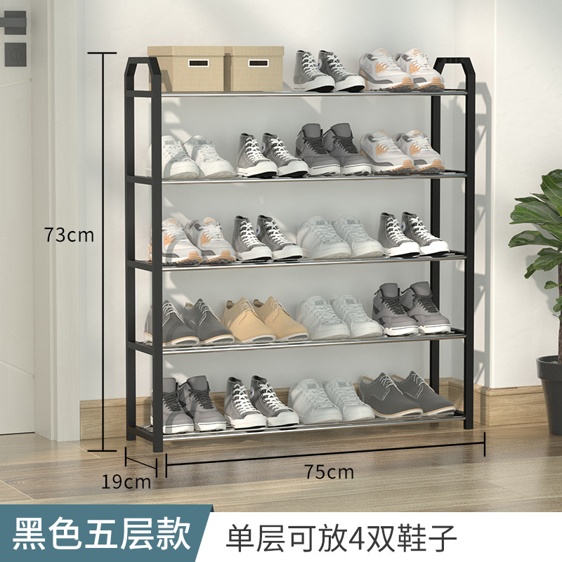 Zapatero Multicapa Doméstico de Plástico, A prueba de Polvo y Almacenamiento, para Entrada y Dormitorio