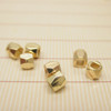 DIY jewelry handmade material accessories manufacturers direct selling 14K bag thick gold multi -cutting beads beads