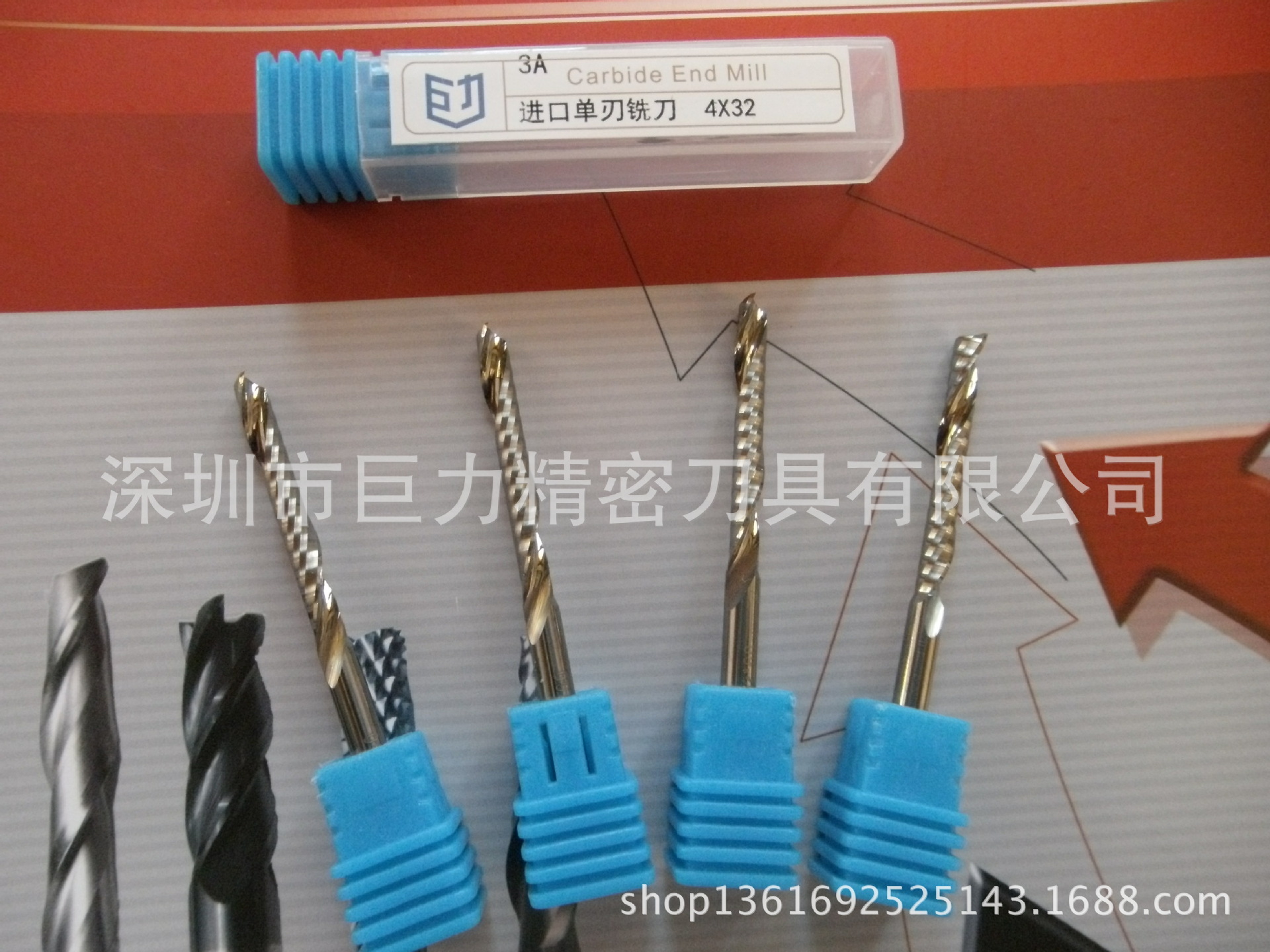 名企推荐高光亚克力单刃螺旋铣刀 免抛光耐用不粘刀 优质单刃铣刀