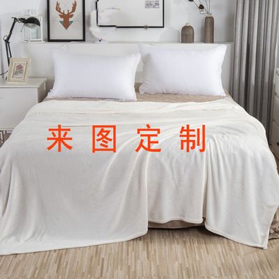 Digital printing Flannel Blanket personality Photo pattern Blanket children Milestone photograph blanket