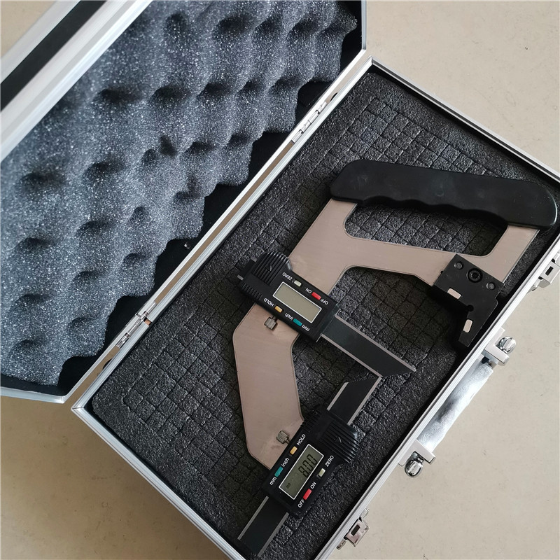 钢轨磨耗测量仪器 数显式钢轨磨耗仪 可调式钢轨辙叉磨耗测量仪