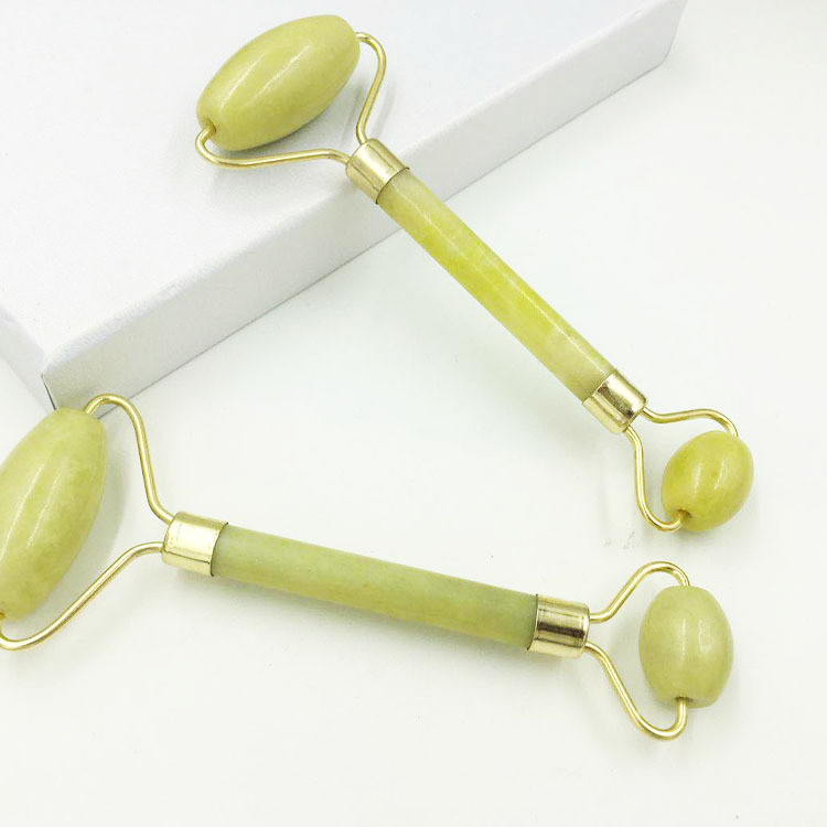 Rodillo de contenedor de belleza natural Jade rodillo de contenedor de belleza natural Xiuyu contenedor de belleza masaje facial palo de belleza