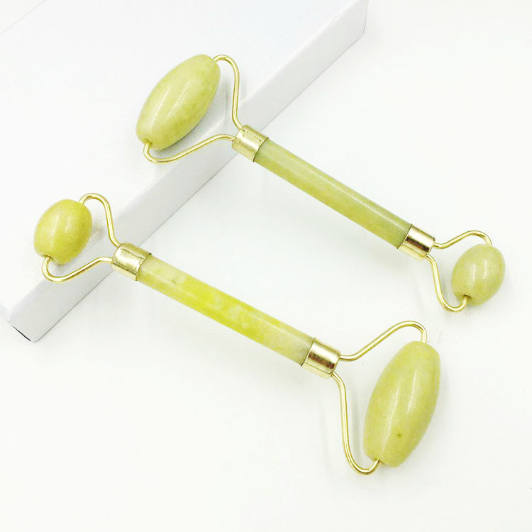 Rodillo de contenedor de belleza natural Jade rodillo de contenedor de belleza natural Xiuyu contenedor de belleza masaje facial palo de belleza
