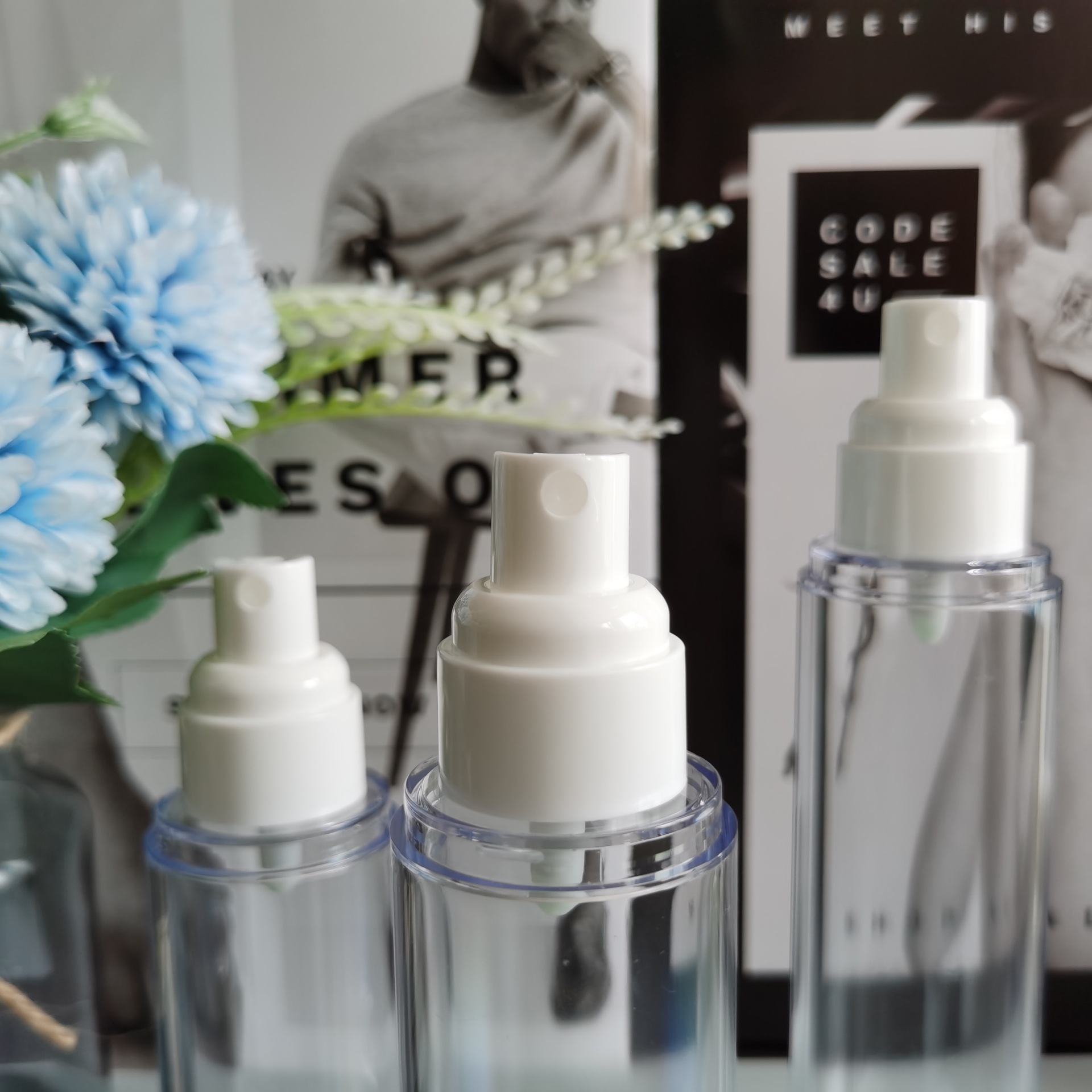 消毒水喷雾真空瓶喷雾 化妆水保湿精华喷雾