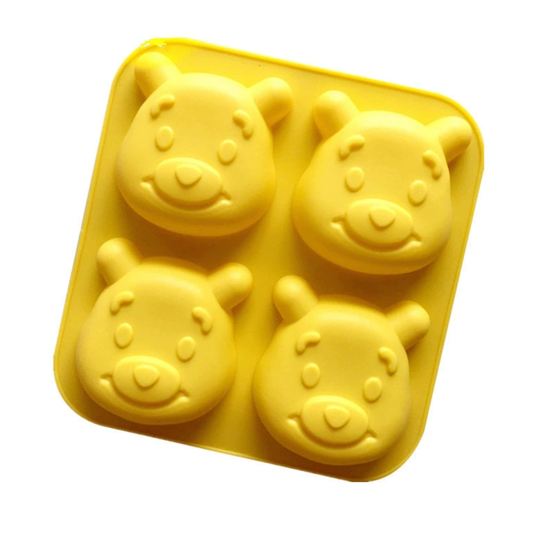 Форма 4 Lianpinnie Kitchen Baking DIY cake form cartoon dessert model silicone chocolate model