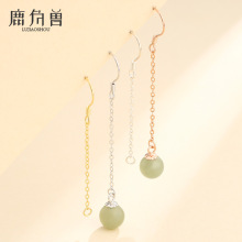 �ֹ�DIY����h������� S925���y�ƽ���۶��������_��Ȧ�����