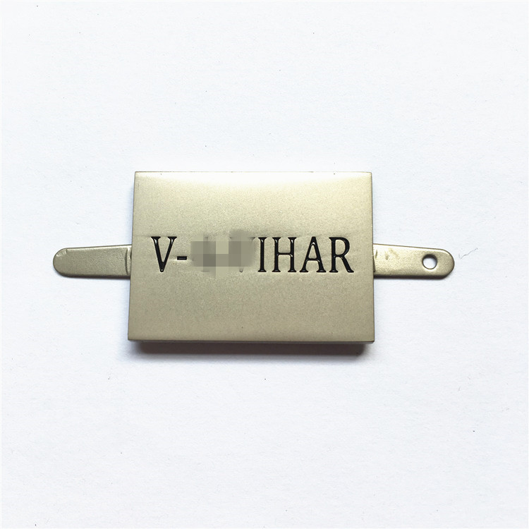 金属标牌铭牌 箱包服饰礼盒装饰吊饰五金标牌 家具家电标牌