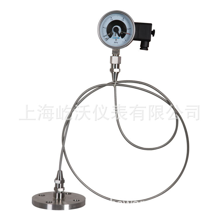 电接点隔膜式压力表耐高温耐震YXC-100H/RL/MF耐酸碱上海耐腐蚀