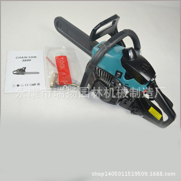 3800油锯/汽油锯，二冲程伐木锯，进口配置园林工具，厂家直供