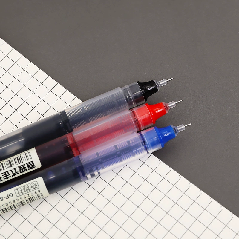 Rollerball Teaching Pen, Quick-Dry Capacious Ink, 0.5 mm, Multi-Color for Elementary Students
