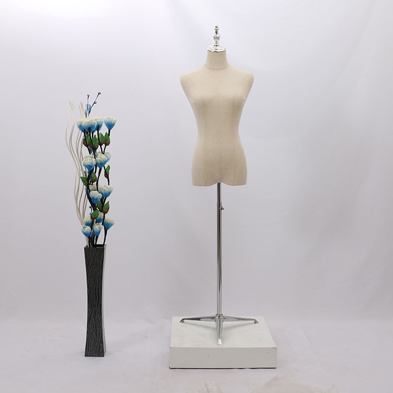 Maniquí de escaparate para tienda de ropa, maniquí femenino de medio cuerpo, maniquí de exhibición, maniquí de enseñanza, maniquí femenino para ropa, modelo de busto pequeño.