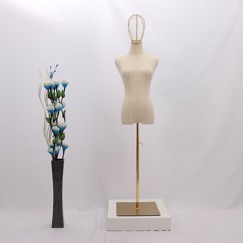 Maniquí de escaparate para tienda de ropa, maniquí femenino de medio cuerpo, maniquí de exhibición, maniquí de enseñanza, maniquí femenino para ropa, modelo de busto pequeño.