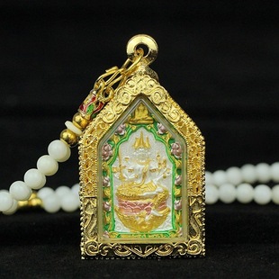 Thailand Buddha Dragon Po Rain Water Lotus Riding Phoenix Four-sided Buddha