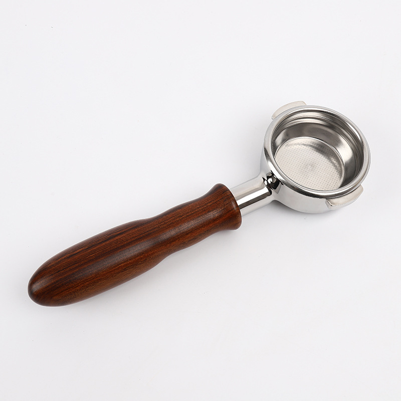 Máquina de café cabeza cervecera Aibao E61/Gemile/WEGA/Rocket universal 58 de dos orejas sin fondo mango de la máquina de café