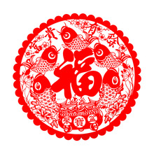 2026新款万年红工艺铜版纸印刷春字 福字 小福字批发 对联