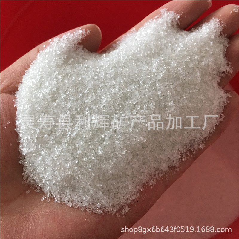 供应玻璃砂磨料30-80目80-120目全通过玻璃粉银饰喷试用玻璃微砂