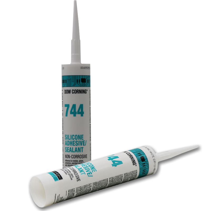 道康宁DC744密封硅胶水电子组件装配粘结密封胶 白色线束固定胶水
