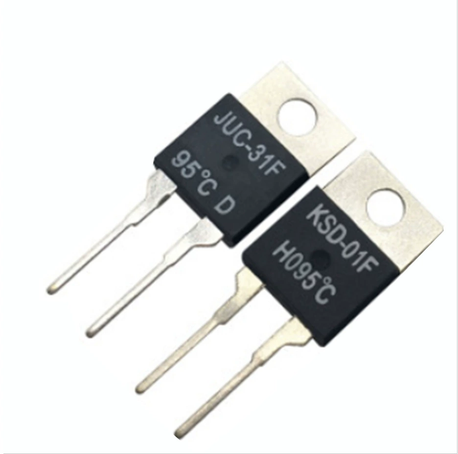 KSD-01F temperature control switch To-22 Packaged for PCB board KSD-01F temperature control switch power system temperature control