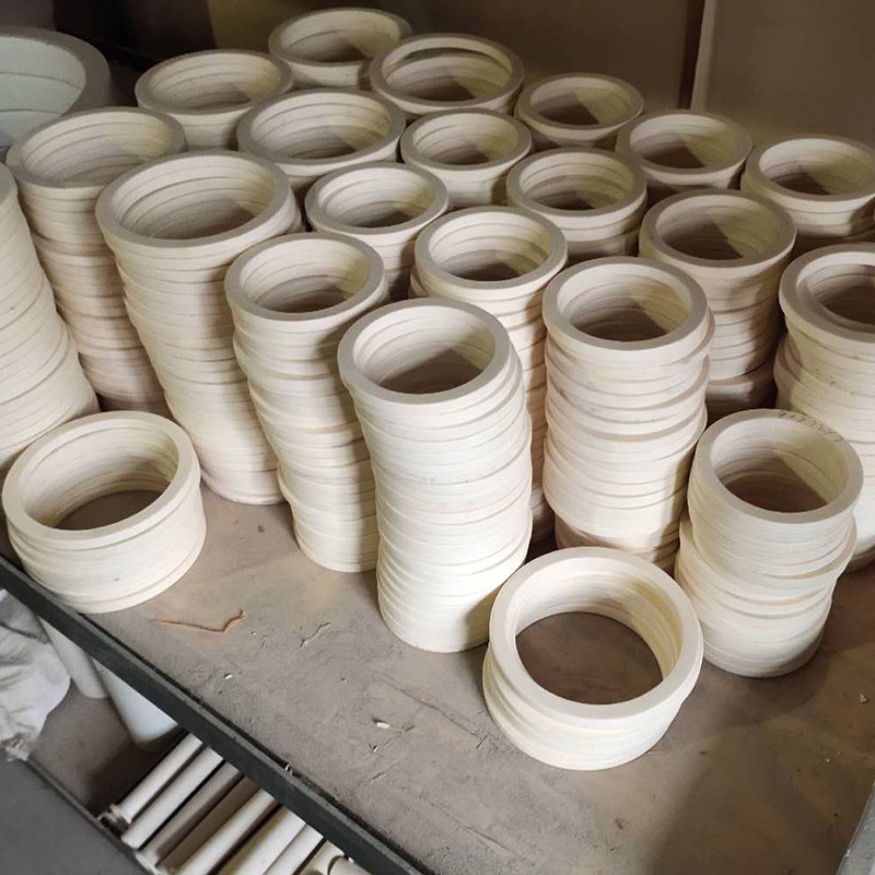 99刚玉陶瓷环  耐磨 耐腐蚀 耐高温 绝缘刚玉环  陶瓷环在线销售