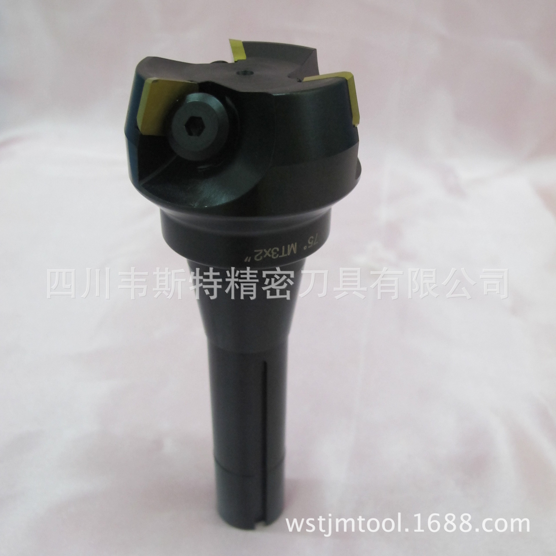 刀具数控刀具75°可转位立铣刀I削平柄立铣刀R8柄立铣刀杆式EME01