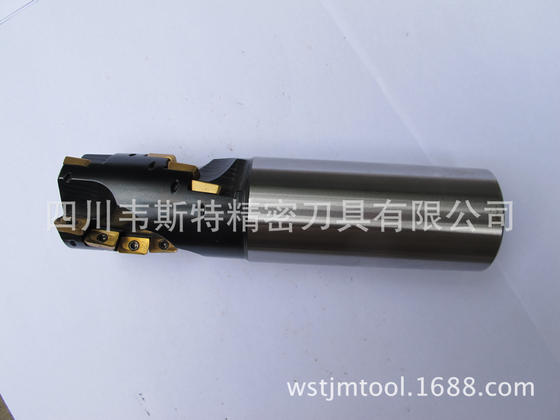 刀具数控刀具可转位立铣刀削平柄重切削玉米铣刀EMH01有带内冷孔