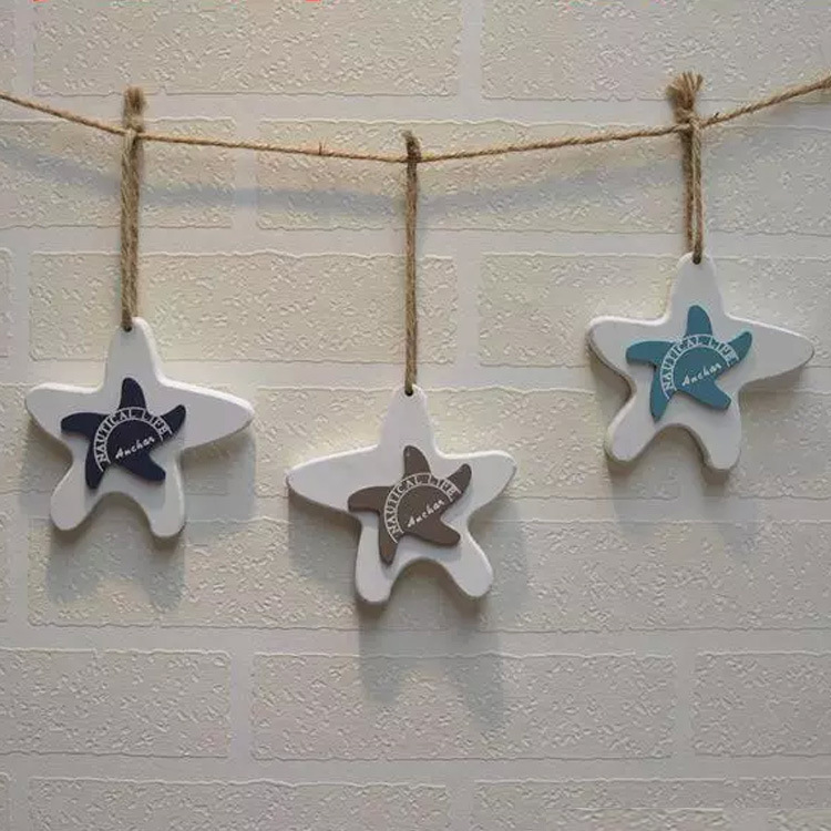 Mediterranean wooden starfish small fish starfish string small fish…