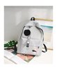 School bag, shoulder bag, trend fashionable capacious backpack for traveling, wholesale, 2021 collection, Korean style