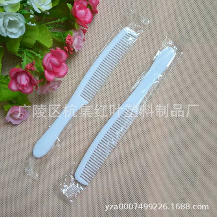 Одноразовая гостиничная расческа отель Одноразовые принадлежности пластиковая расческа Ванна сауна Специальная Фабрика прямых продаж