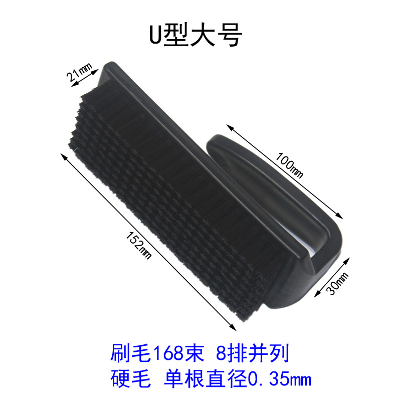Cepillo industrial cepillo al por mayor antiestático cepillo de cerdas herramienta de limpieza de teclado pequeño cepillo de nylon cepillo de eliminación de polvo cepillo de tablero de coche