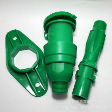 快速取水阀1寸DN25外丝取水栓 塑料园林绿化小区取水器杆