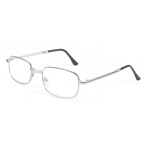 Anti-blue light folding reading glasses for men, metal, new model, cross-border portable reading glasses, 150 degrees, street vendor supply wholesale