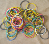 Hair accessory, high hair rope, elastic rubber rubber rings, pack